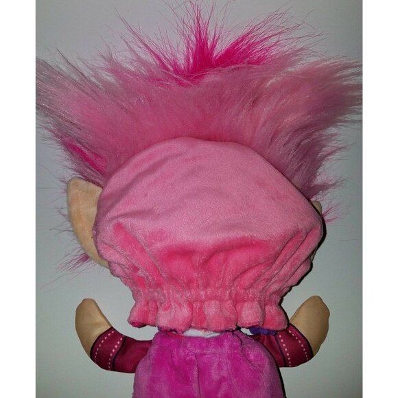 FlipZee Trolls 2 in 1 Pretty In Pink 15" Plush Stuffed Animal Toy Jay Play 2017 - Picture 6 of 9